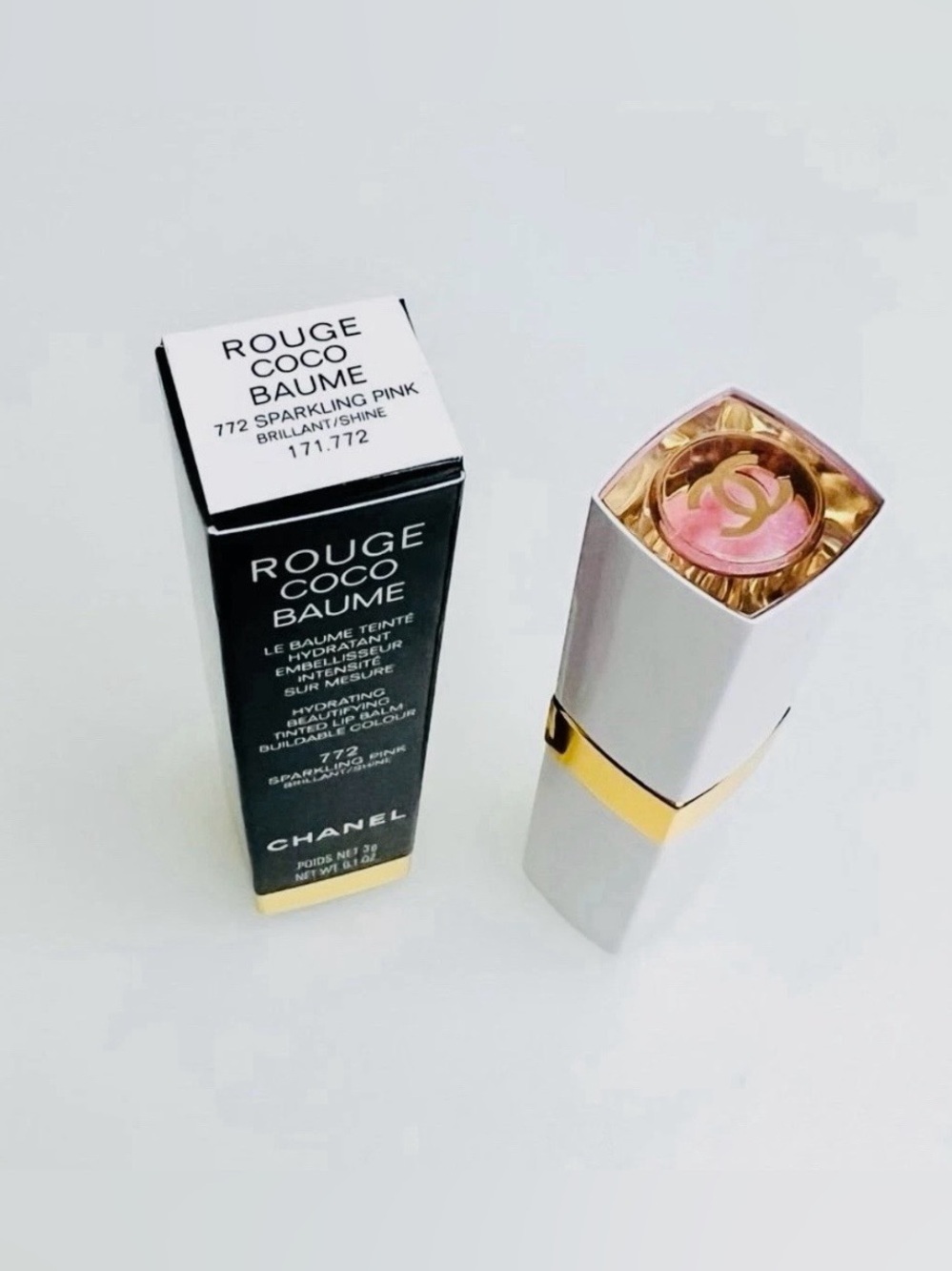 🌸Chanel Rouge Coco Baume #772 “Sparkling Pink ~ Summer Night 2026🌸